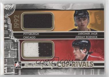 2013-14 In the Game Lord Stanley's Mug - Cup Rivals - Gold #CRI-10 - Jaromir Jagr, Jeremy Roenick