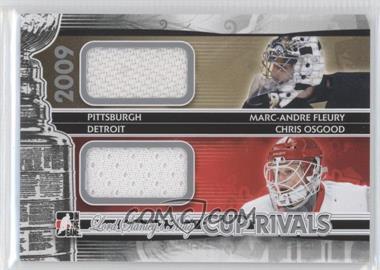 2013-14 In the Game Lord Stanley's Mug - Cup Rivals - Silver #CRI-02 - Marc-Andre Fleury, Chris Osgood /80