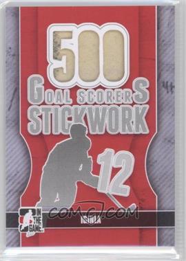 2013-14 In the Game Stickwork - 500 Goal Scorers - Tape Silver #GST-13 - Jarome Iginla