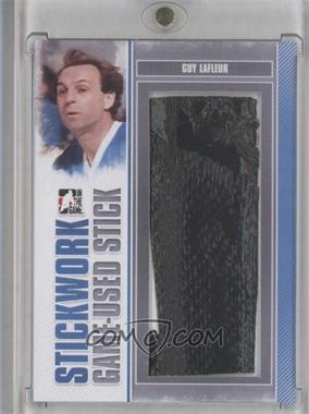 2013-14 In the Game Stickwork - Game-Used Stick - Silver #GUS-35 - Guy Lafleur