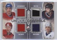 Guy Carbonneau, Michael Peca, Kris Draper, Doug Gilmour #/9