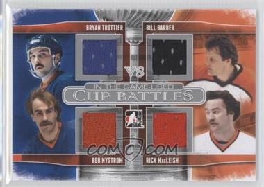 2013-14 In the Game-Used - Cup Battles - Silver #CB-16 - Bryan Trottier, Bill Barber, Bob Nystrom, Rick MacLeish
