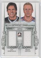 Luc Robitaille, Brian Leetch #/50