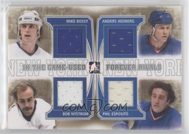 2013-14 In the Game-Used - Forever Rivals - Silver #FR-09 - Mike Bossy, Anders Hedberg, Bob Nystrom, Phil Esposito