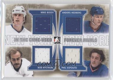 2013-14 In the Game-Used - Forever Rivals - Silver #FR-09 - Mike Bossy, Anders Hedberg, Bob Nystrom, Phil Esposito