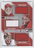 Chris Osgood, Curtis Joseph, Jimmy Howard #/60