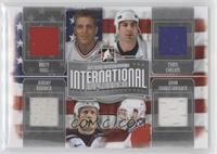 Brett Hull, Chris Chelios, Jeremy Roenick, John Vanbiesbrouck