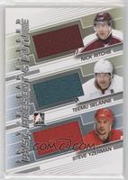 Nick Ritchie, Teemu Selanne, Steve Yzerman [EX to NM]