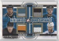 Owen Nolan, Vincent Damphousse, Patrick Marleau, Joe Thornton #/10