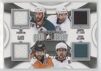 Joe Thornton, Claude Giroux, Martin St. Louis, Teemu Selanne