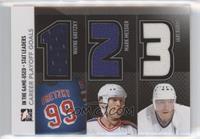 Wayne Gretzky, Mark Messier, Jari Kurri #/60