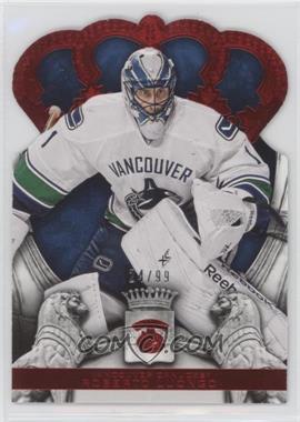 2013-14 Panini Crown Royale - [Base] - Premiere Date Ruby #95 - Roberto Luongo /99