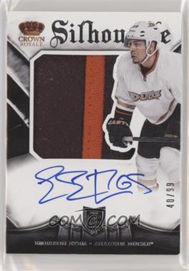 2013-14 Panini Crown Royale - [Base] #138 - Rookie Silhouette - Emerson Etem /99