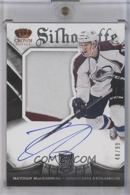 2013-14 Panini Crown Royale - [Base] #181 - Rookie Silhouette - Nathan MacKinnon /99