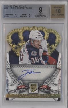 2013-14 Panini Crown Royale - [Base] #232 - Rookie Royalty Signatures - Jonathan Marchessault /499 [BGS 9 MINT]