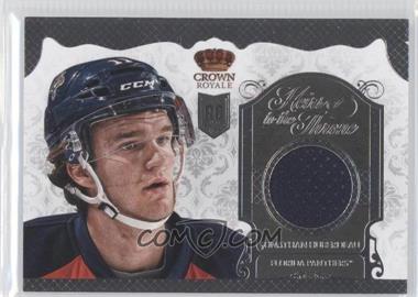 2013-14 Panini Crown Royale - Heirs to the Throne Materials #HT-JH - Jonathan Huberdeau