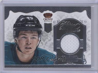 2013-14 Panini Crown Royale - Heirs to the Throne Materials #HT-THE - Tomas Hertl