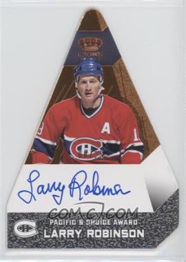 2013-14 Panini Crown Royale - Pacific's Choice Bronze #PC-LR - Larry Robinson /25