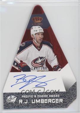 2013-14 Panini Crown Royale - Pacific's Choice Ruby #PC-RJU - R.J. Umberger /199