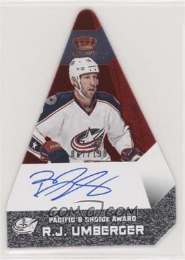 2013-14 Panini Crown Royale - Pacific's Choice Ruby #PC-RJU - R.J. Umberger /199