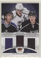 Luc Robitaille, Anze Kopitar, Tanner Pearson