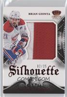 Brian Gionta #/25