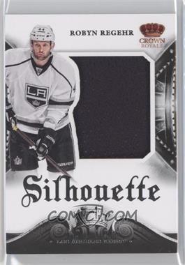 2013-14 Panini Crown Royale - Silhouette #S-RRE - Robyn Regehr /100