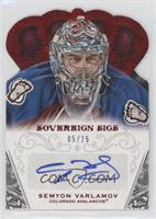 Semyon Varlamov #/25