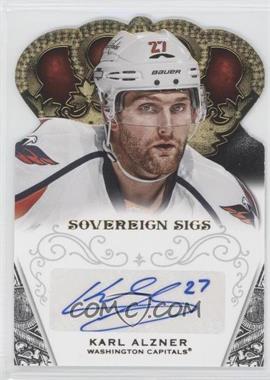 2013-14 Panini Crown Royale - Sovereign Signatures #SO-KA - Karl Alzner