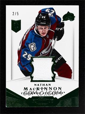 2013-14 Panini Dominion - Authentic Material - Fight Strap #D-NMK - 2013-14 Rookie Anthology Update - Nathan MacKinnon /5