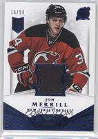 2013-14 Rookie Anthology Update - Jon Merrill #/99