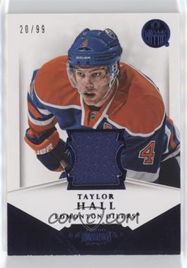 2013-14 Panini Dominion - Authentic Material - Jersey #D-TH - Taylor Hall /99