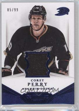 2013-14 Panini Dominion - Authentic Material - Jersey #D-YY - Corey Perry /99