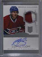 Rookie Patch Autograph - Brendan Gallagher #/299