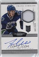 Rookie Patch Autograph - Frank Corrado (2013-14 Rookie Anthology Update) #/199