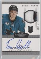 Rookie Patch Autograph - Tomas Hertl #/99