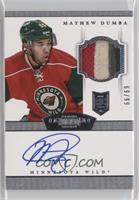 Rookie Patch Autograph - Mathew Dumba #/99