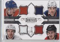 Nail Yakupov, Justin Schultz, Ben Street, Roman Cervenka #/50