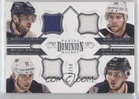 Marian Gaborik, Mark Letestu, Brandon Dubinsky, Artem Anisimov #/50