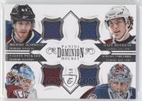 Michael Sgarbossa, Matt Duchene, Calvin Pickard, Semyon Varlamov #/50