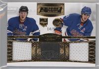 Tyler Toffoli, Brock Nelson #/50