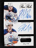 2013-14 Panini Playbook Update - Nail Yakupov, Justin Schultz #/1