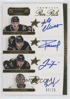 Alex Chiasson, Antoine Roussel, Jack Campbell, Jamie Oleksiak #/25