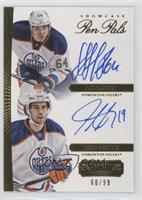 2013-14 Panini Playbook Update - Nail Yakupov, Justin Schultz #/99