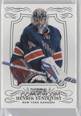 2013-14 Panini National Treasures - [Base] - Emerald #47 - Henrik Lundqvist /5