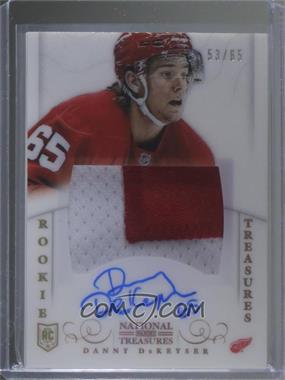 2013-14 Panini National Treasures - [Base] - Gold #146 - Rookie Treasures Patch Autograph - Danny DeKeyser /65 [Noted]