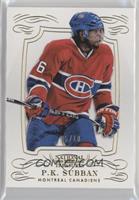 P.K. Subban #/10