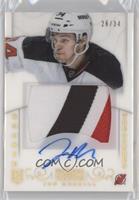 Rookie Treasures Patch Autograph - Jon Merrill #/34