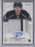 Rookie Treasures Patch Autograph - Tanner Pearson #/70
