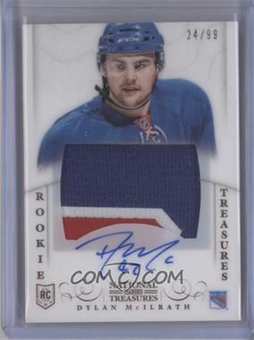 2013-14 Panini National Treasures - [Base] #150 - Rookie Treasures Patch Autograph - Dylan McIlrath /99